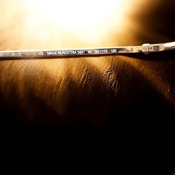 Vintage Porsche Design by Carrera Sunglasses Oval Gold Frame 5681 Australia - Picture 6 of 11